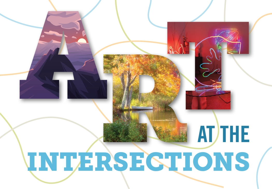 A graphic that says Art in the intersections