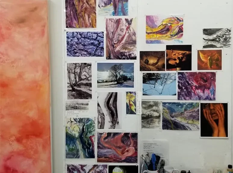 Student art on display