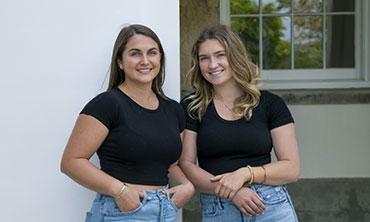 Union College Commencement student speakers Sophie Brown ‘23 and Melissa Murphy ‘23 
