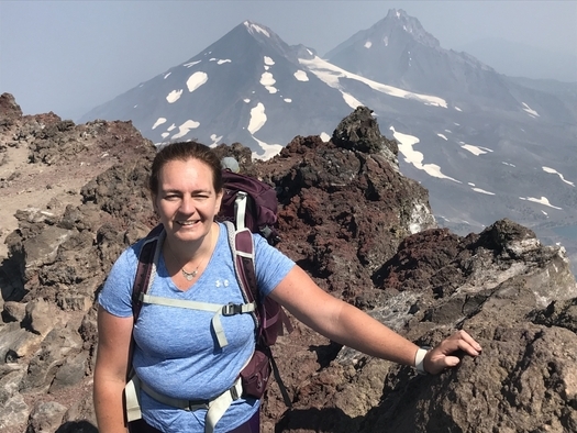 Professor of geosciences Holli Frey 