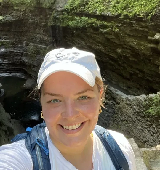 Kathryn&nbsp;Maitoza in Watkins Glen State Park