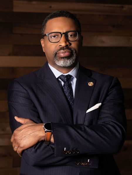 Derrick Johnson, president and CEO of the NAACP