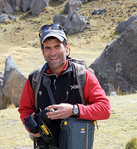 Prof. Don Rodbell in Peru in 2015 