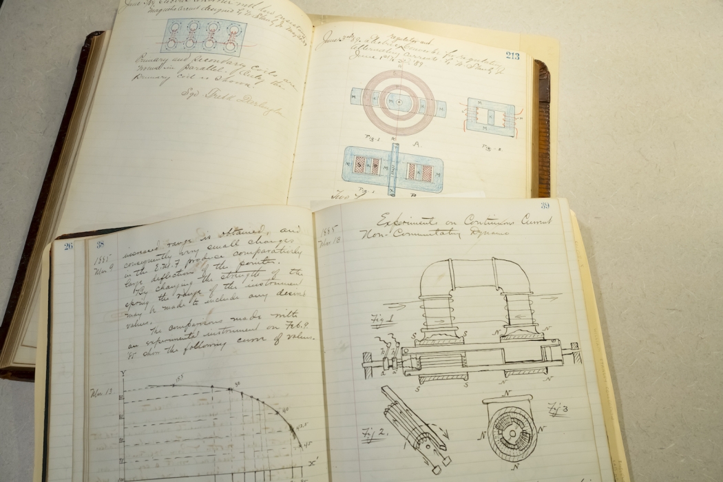 For 40 years, the College has hosted the most extensive collection of Stanley’s papers. The collection was gifted to the College in 1984 after the Stanley Library at General Electric in Pittsfield, Mass., closed