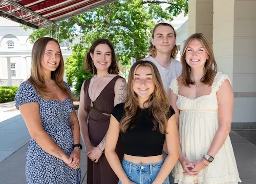 Five members of the Class of 2024 earned the distinction of salutatorian, as a result of achieving the second highest grade point average in the class. 