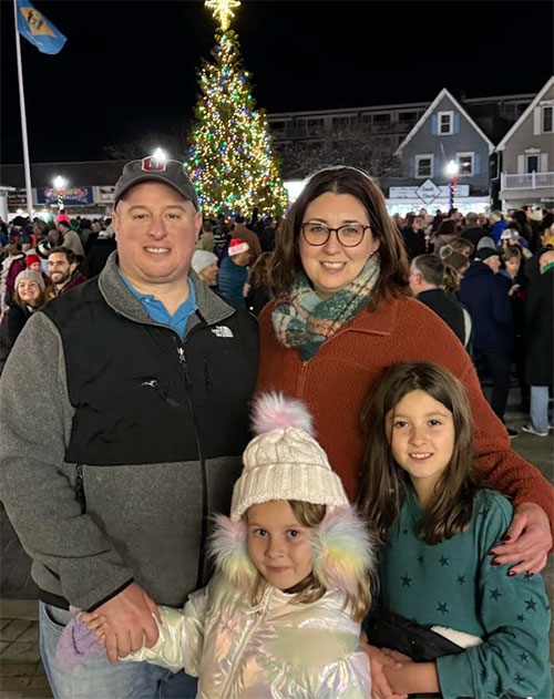 Mark Donovan and family 