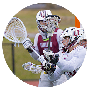 Men's lacrosse players