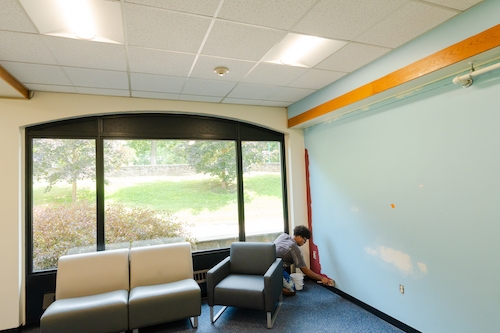 Students returning to campus for the fall term will notice substantial enhancements to some of the College’s oldest residence halls.