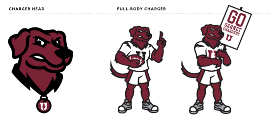 Various graphics of the Charger artwork
