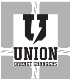 Union Garnet Chargers min clear space