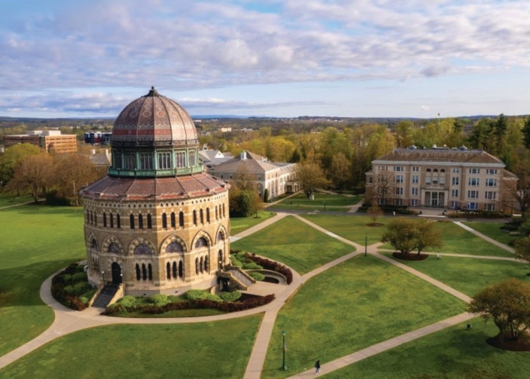 The Nott building on campus