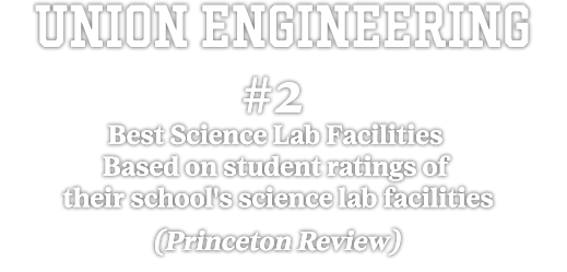 Engineering at Union Best Science Lab Facilities Based on student ratings of their school's science lab facilities (Princeton Review)