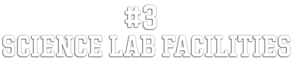 Top Science lab facilities