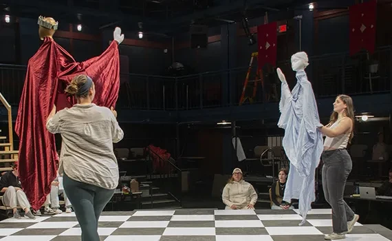 Ghost puppet