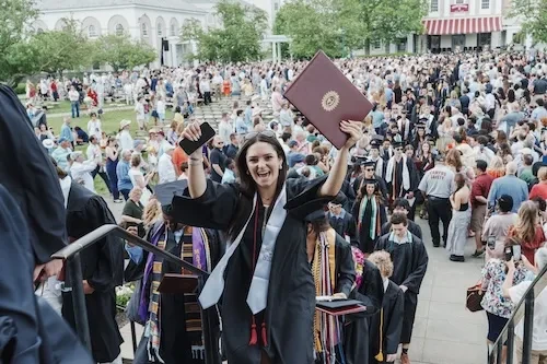 When he arrived on campus in the summer of 2022, Isaiah Russell was filled with anxiety and exhilaration. He had left his home in Silver Springs, Md. for the trip to Union and the next step in his life’s journey. “When the first day of classes rolled around, I was overwhelmed by a sea of nerves,” said Russell, an English major with a minor in digital studies. “Now, when I walk around campus, I find myself wanting to try new things and challenge myself, a testament to how much this place has changed me. “Uni