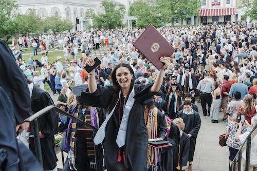 When he arrived on campus in the summer of 2022, Isaiah Russell was filled with anxiety and exhilaration. He had left his home in Silver Springs, Md. for the trip to Union and the next step in his life’s journey. “When the first day of classes rolled around, I was overwhelmed by a sea of nerves,” said Russell, an English major with a minor in digital studies. “Now, when I walk around campus, I find myself wanting to try new things and challenge myself, a testament to how much this place has changed me. “Uni