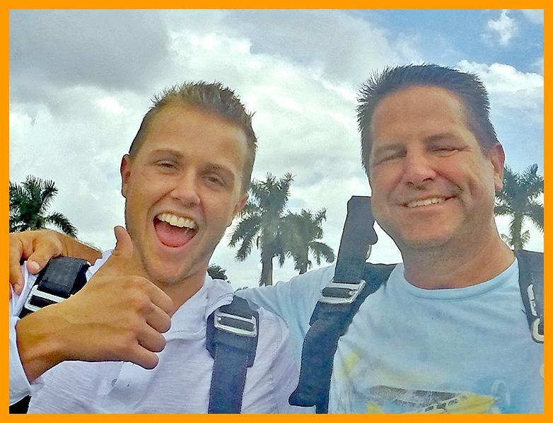 Scott Gibbs with son Marcus