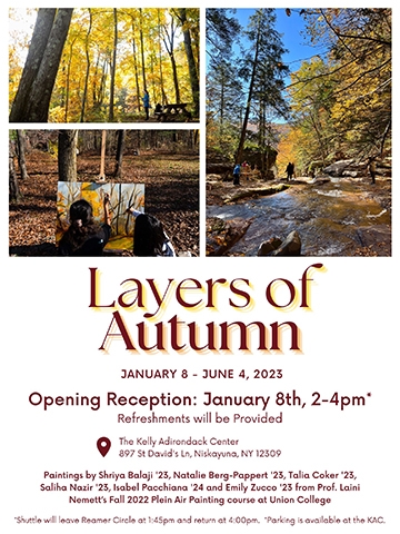 Layers of Autumn Poster
