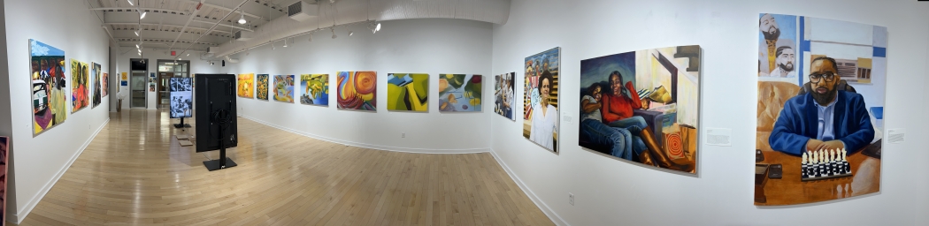 wide angle gallery view