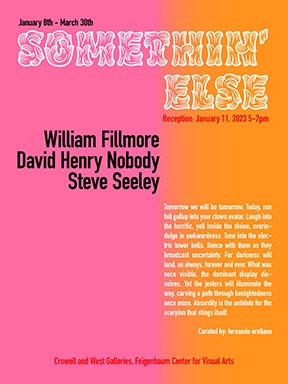 Somethin' Else exhibit poster