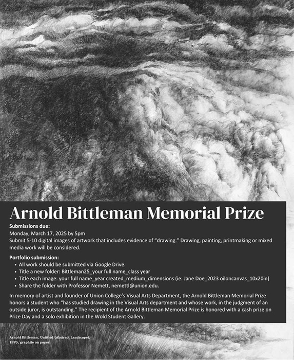 2025 Bittleman prize poster