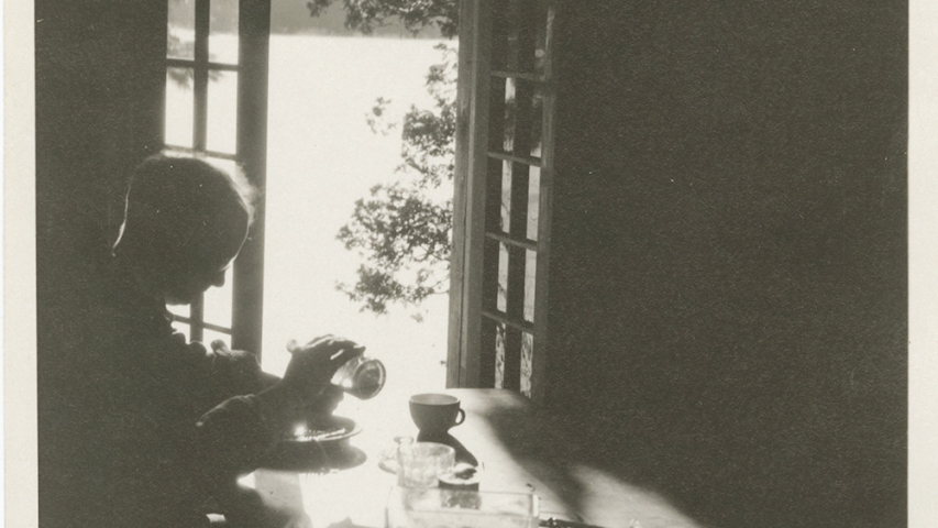 Apperson Collection: Earl Paxter Earl Paxter at Apperson Camp Circa 1920.