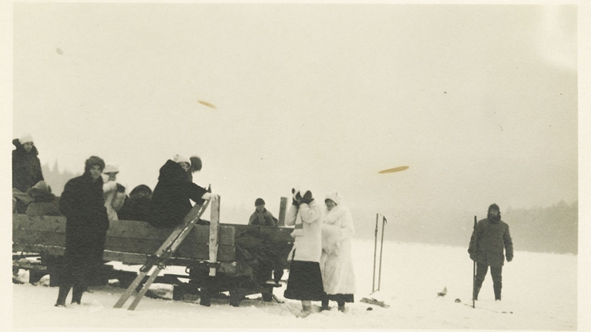 Apperson Collection: Au Sable Lake 1914 A Trip onto Au Sable Lake 1914