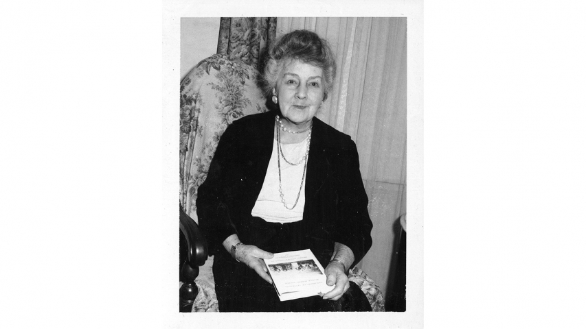 Older Jeanne Foster in Schnectady