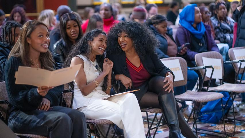 Monique Coleman and Vaishali Srinivasan'25