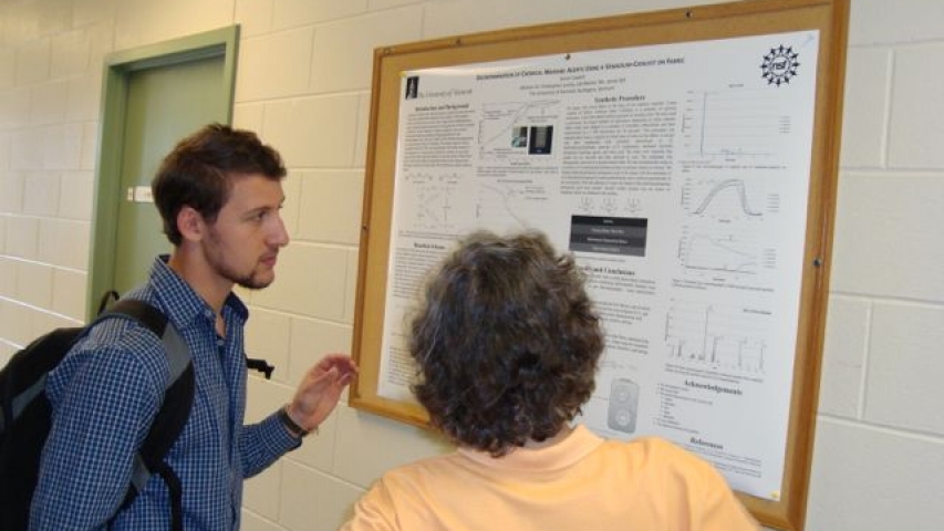 Xavier describes research he carried out during a summer Research Experience for Undergraduates at University of Vermont
