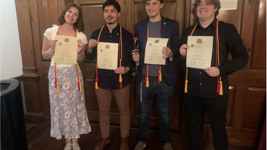 Sigma Delta Pi Induction Ceremony 2024