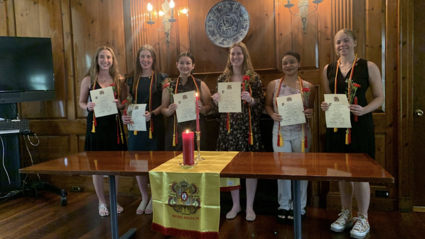Sigma Delta Pi Induction Ceremony 2023