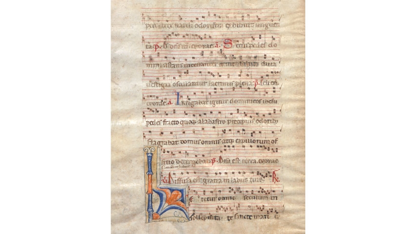 Illuminated Music Manuscript (SCA-1012)