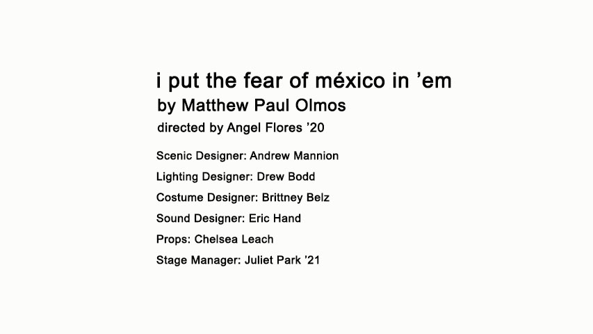 Fear of Mexico Title
