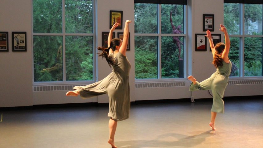 Rehearsal process for &quot;Unbound Bliss&quot;