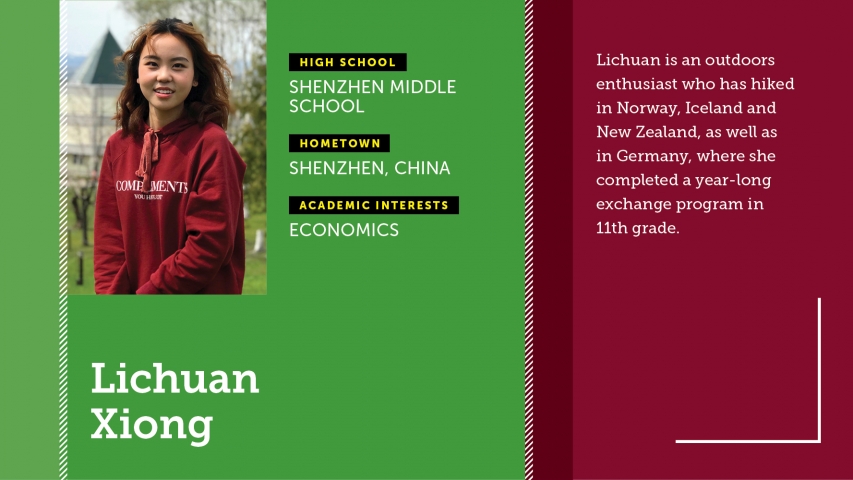 Lichuan Xiong class of 2023