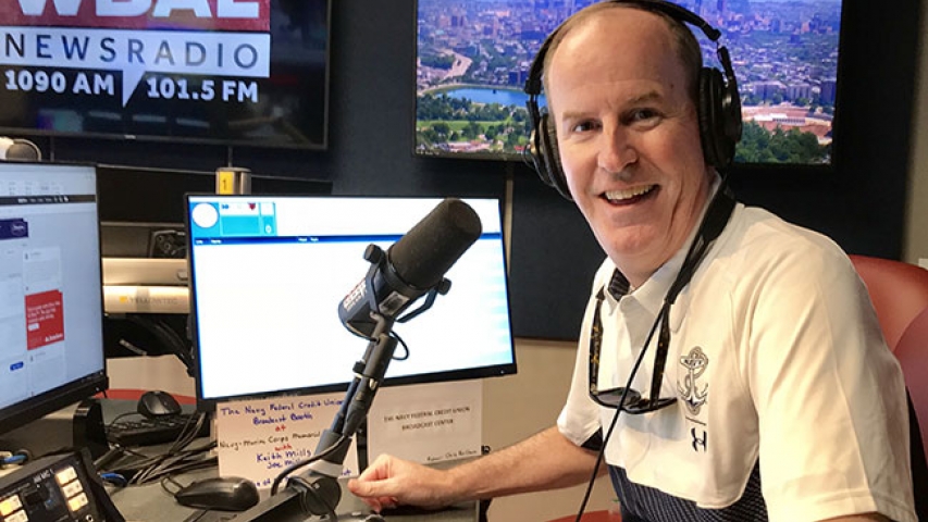 Scott Wykoff '85, a reporter for WBAL in Baltimore, is among a number of alumni who launched broadcast careers from Union (1)