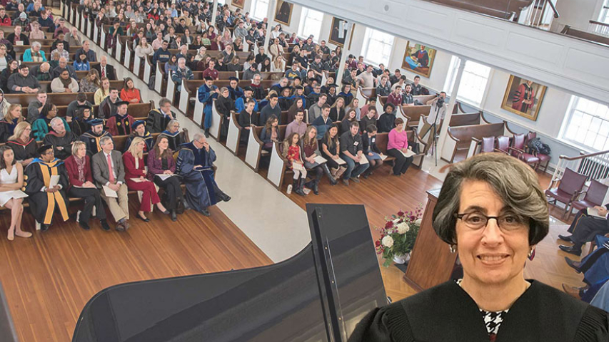 Federal judge Judith Dein ’76