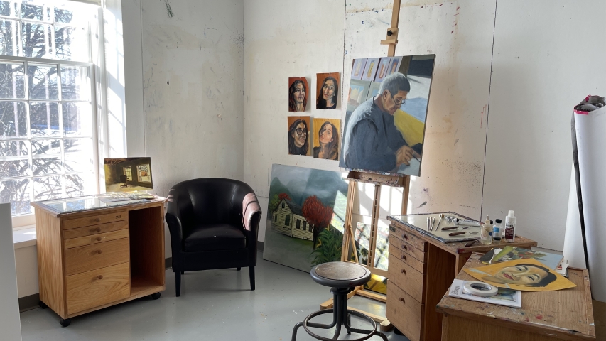 Advanced painting studio