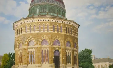Nott Memorial oil painting by John Hai Famulare