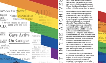Out in the Archives: An Exploration of LGBTQ+ History at Union College