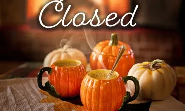 Thanksgiving closed