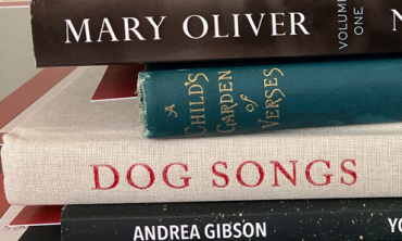 Poetry stack of books