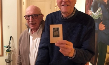 In March, Rosen and Sommers met for the first time in nearly 70 years at Rosen's apartment in New York City. They will meet again at the football game between Union and St. Lawrence Oct. 7.