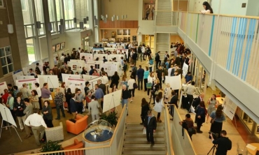 The Steinmetz Symposium featured more than 65 poster presentations in the Wold Atrium.
