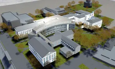 Another view of the new science and engineering complex
