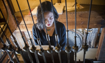 playing the chimes