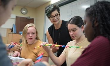 Nicole Theodosiou's class "Topics in Molecular Biology"