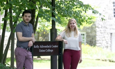 Sanan Hajiyev ’19 and Anna Gagion ’19 are the latest recipients of a summer research fellowship program offered through the Kelly Adirondack Center.