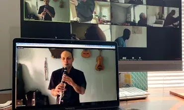 Dennis Lichtman on Zoom